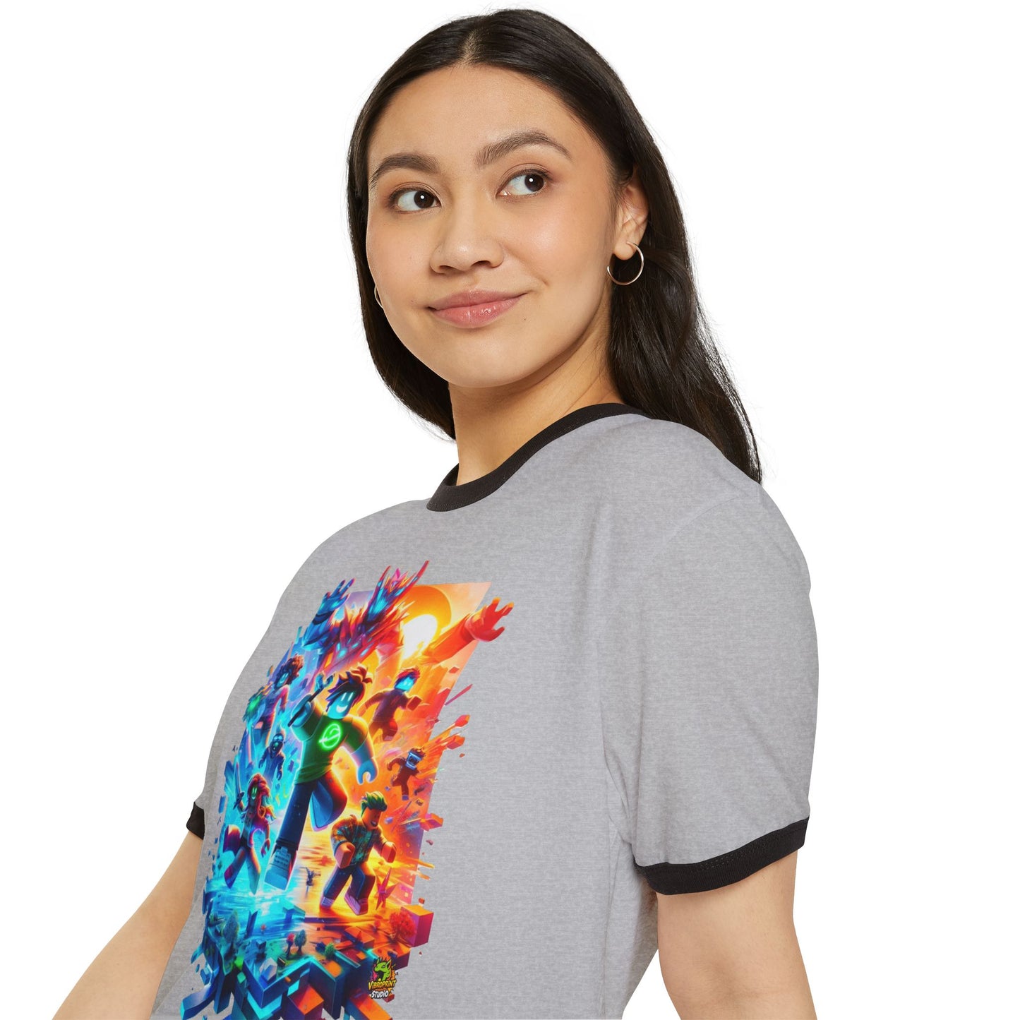 Roblox T Shirt for Gamers | Roblox Fan Adventure Tee | Roblox T Shirt - High Quality Image