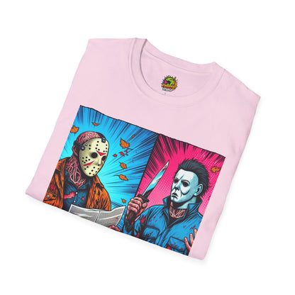 Michael Myers Vintage Tee | Jason Voorhees Funny Halloween Picnic Shirt