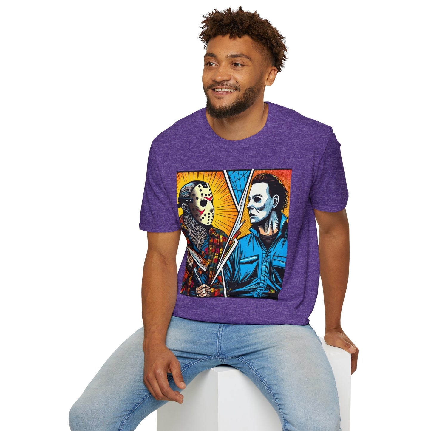 Jason & Michael Halloween Shirt | Funny Vintage Horror Tee