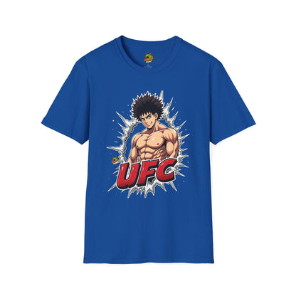 Unleash - UFC T Shirt | Unleash Fierce Confidence | Motivational UFC Tee with Baki Anime Elements - premium material. limited stock. Order yours now and stand out with this exclusive piece!