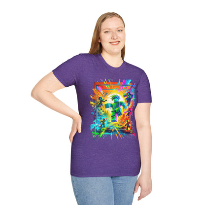 high-quality - Unique Roblox Game Tee for Boys & Girls | Roblox Avatar Graphic T-Shirt | Cool Roblox Clothing | Perfect Roblox Gift - Order yours now and stand out with this exclusive piece!