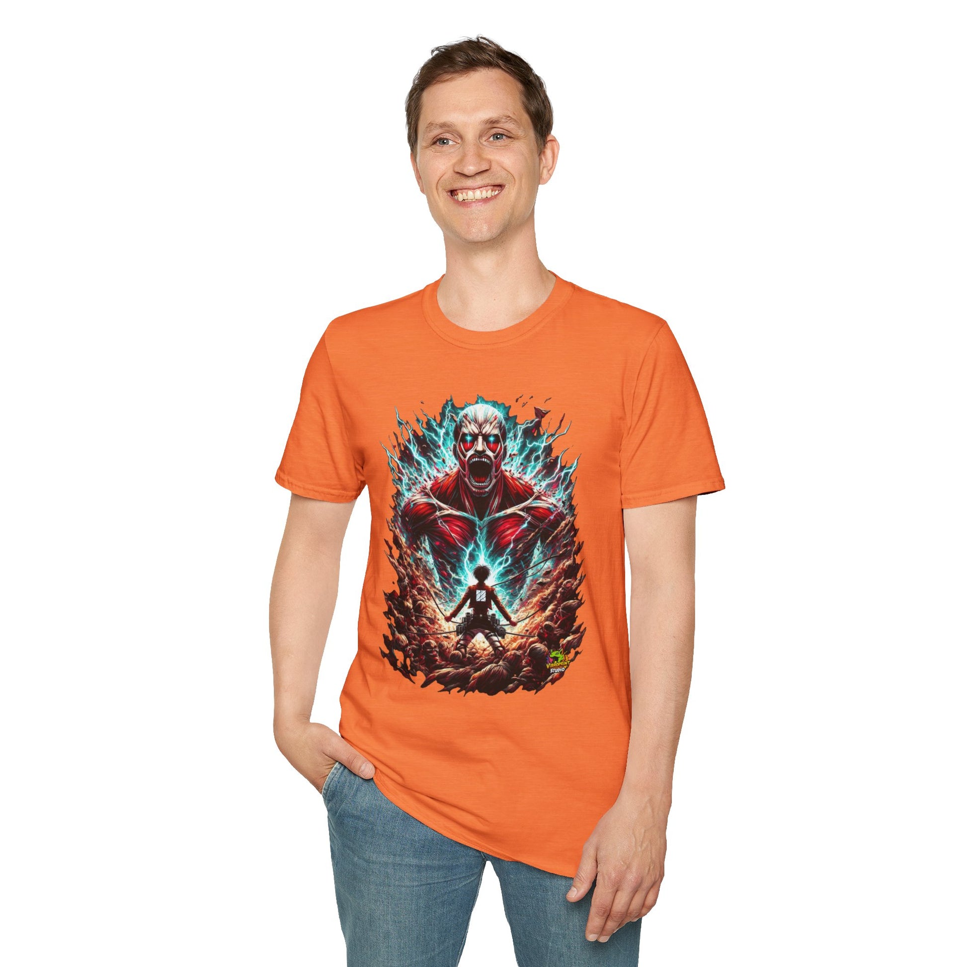 Eren Yeager Titan’s Reckoning Tee | Attack on Titan Shirt | Shingeki - VibroPrint Studio