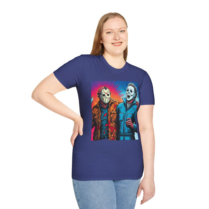 Jason Voorhees & Michael Myers Shirt | Funny Vintage Halloween Tee