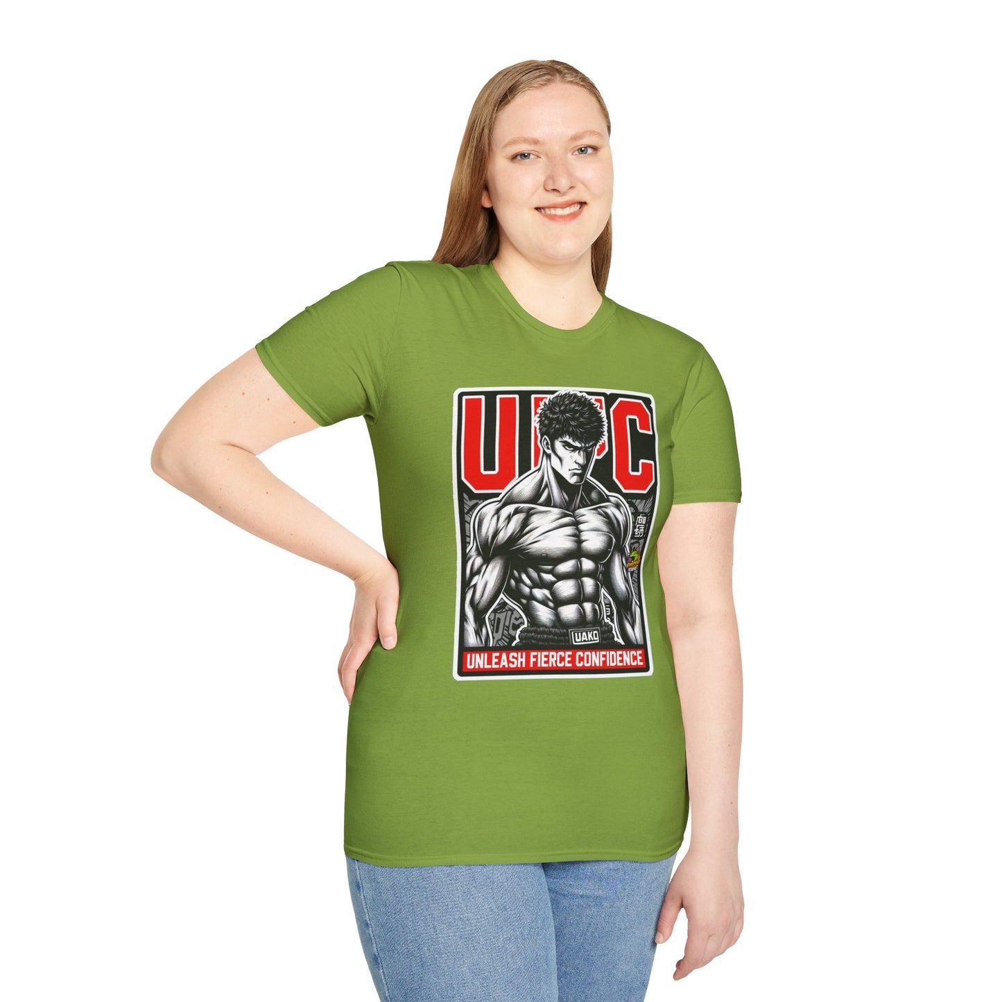 UFC T Shirt | Unleash Fierce Confidence | UFC Tee Inspired by Baki Anime T Shirt