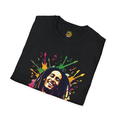 Bob Marley T-Shirt - Vibrant Rasta Energy