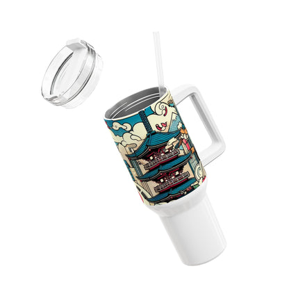 Themed - Stanley Tumbler | Comics Themed Drinkware for Gamers | Anime Geek Tumbler - custom-made. limited stock. Order yours now and stand out with this exclusive piece!