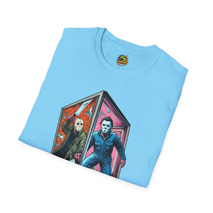 Jason & Michael Myers Funny Halloween Shirt | Vintage Horror Tee