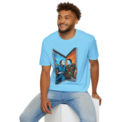 Funny Michael Myers Shirt | Jason Voorhees and Michael Halloween Tee