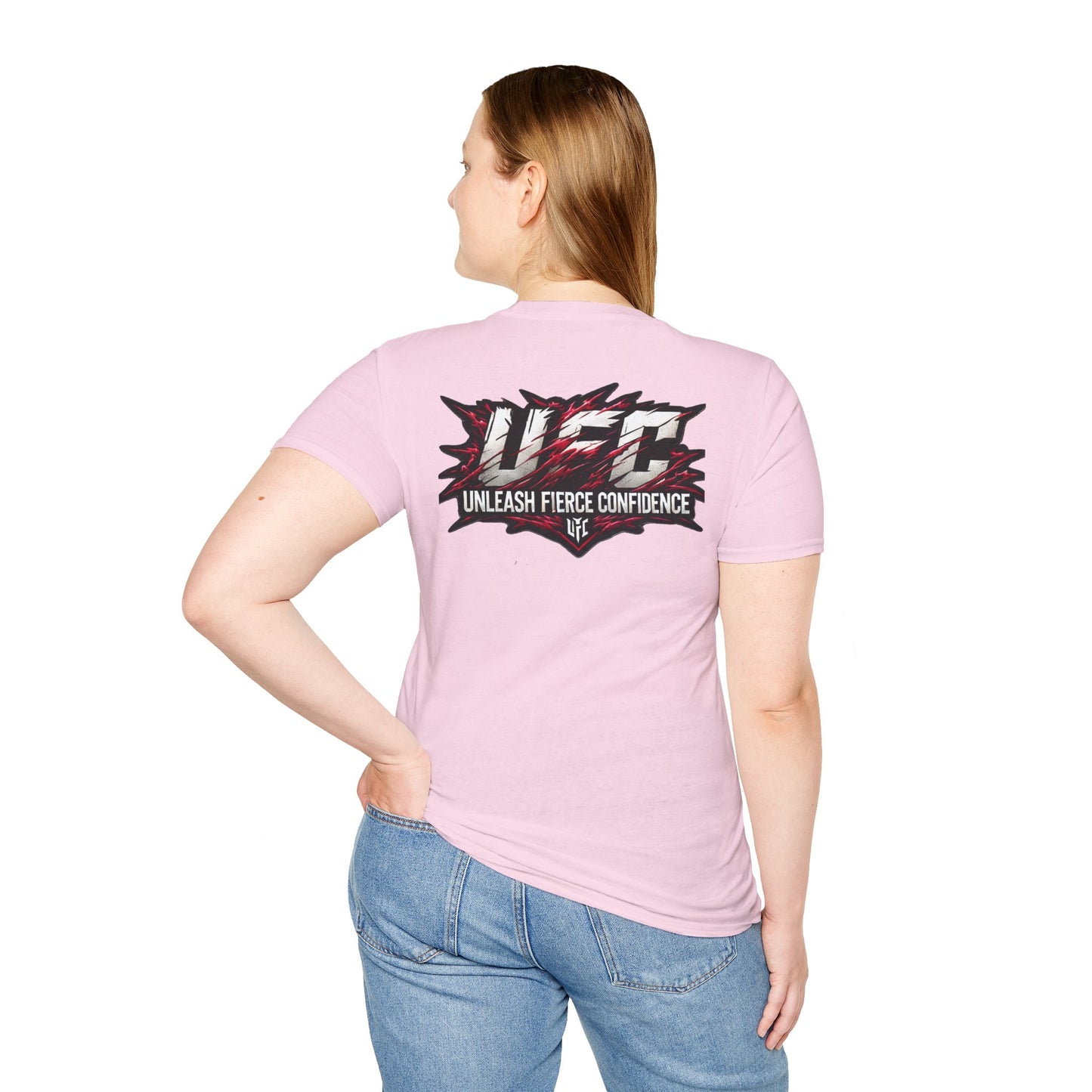 UFC T Shirt | Unleash Fierce Confidence | UFC Tee with Baki Anime Elements for Fitness Lovers