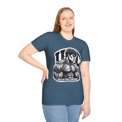 UFC T Shirt | Unleash Fierce Confidence | UFC Tee with Baki Anime T Shirt Inspiration