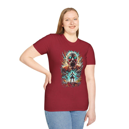 Eren Yeager Titan’s Strength Tee | Attack on Titan Shirt | Shingeki - VibroPrint Studio