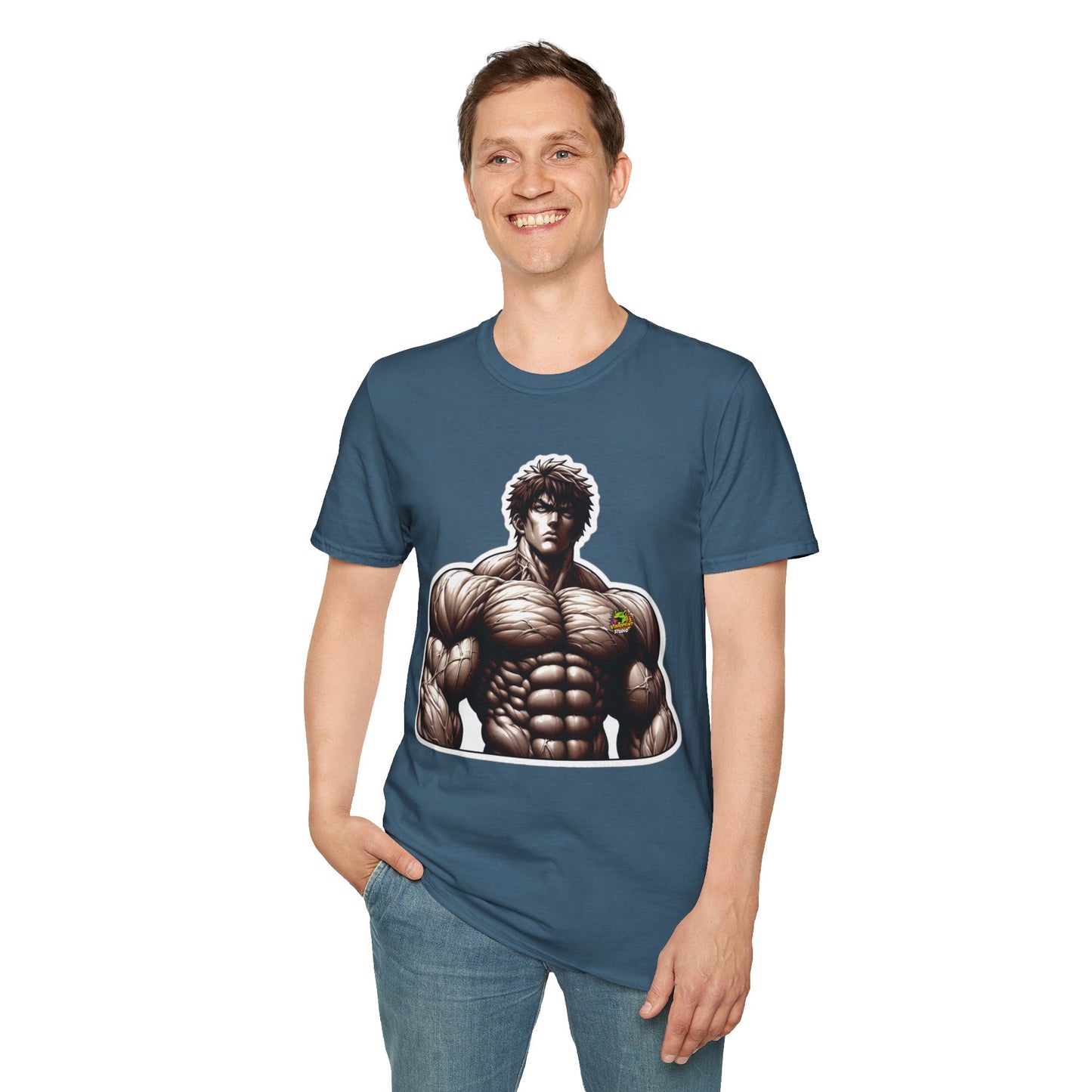 UFC T Shirt | Unleash Fierce Confidence | Motivational UFC Tee with Baki Anime Inspiration