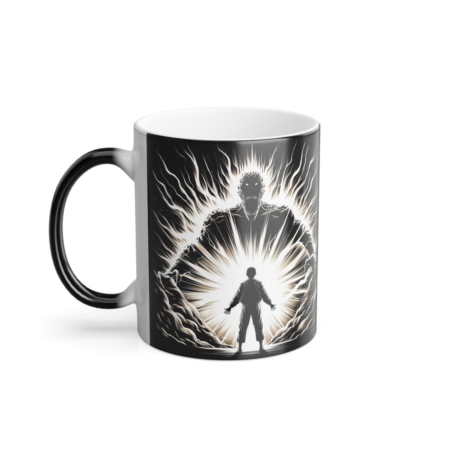 Eleven's Battle Against Darkness Stranger Things Color Changing Mug |