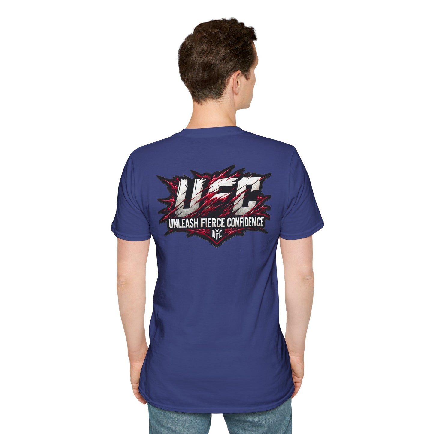 Michael Myers inspired design - UFC T Shirt | Unleash Fierce Confidence | UFC Tee with Baki Anime Inspiration for Fitness Enthusiasts - trending style. limited edition vintage horror design. Order yours now and stand out with this exclusive piece!