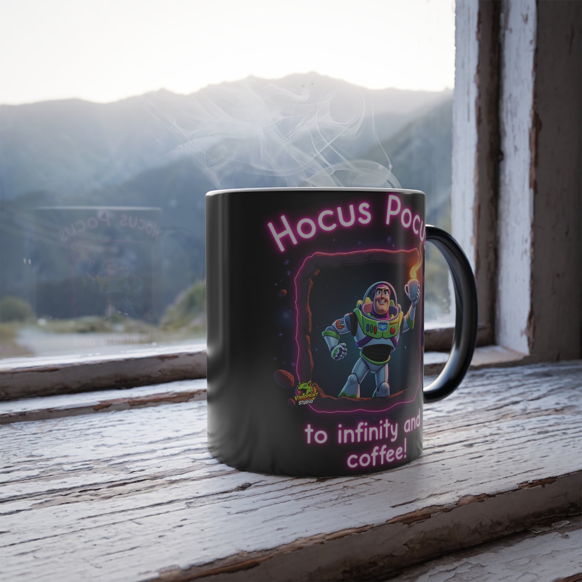 Changing - Hocus Pocus Mug | Color Changing Witchy Coffee Mug | Heat Reveal - premium material. limited stock. Order yours now and stand out with this exclusive piece!