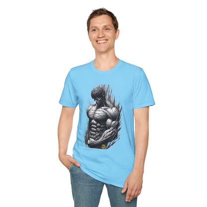 UFC T Shirt | Unleash Fierce Confidence | UFC Tee with Baki Anime Inspiration for Fitness Lovers