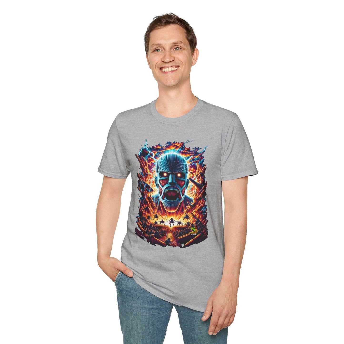 Eren Yeager Titan’s Ascension Tee | Attack on Titan Shirt | Shingeki - VibroPrint Studio