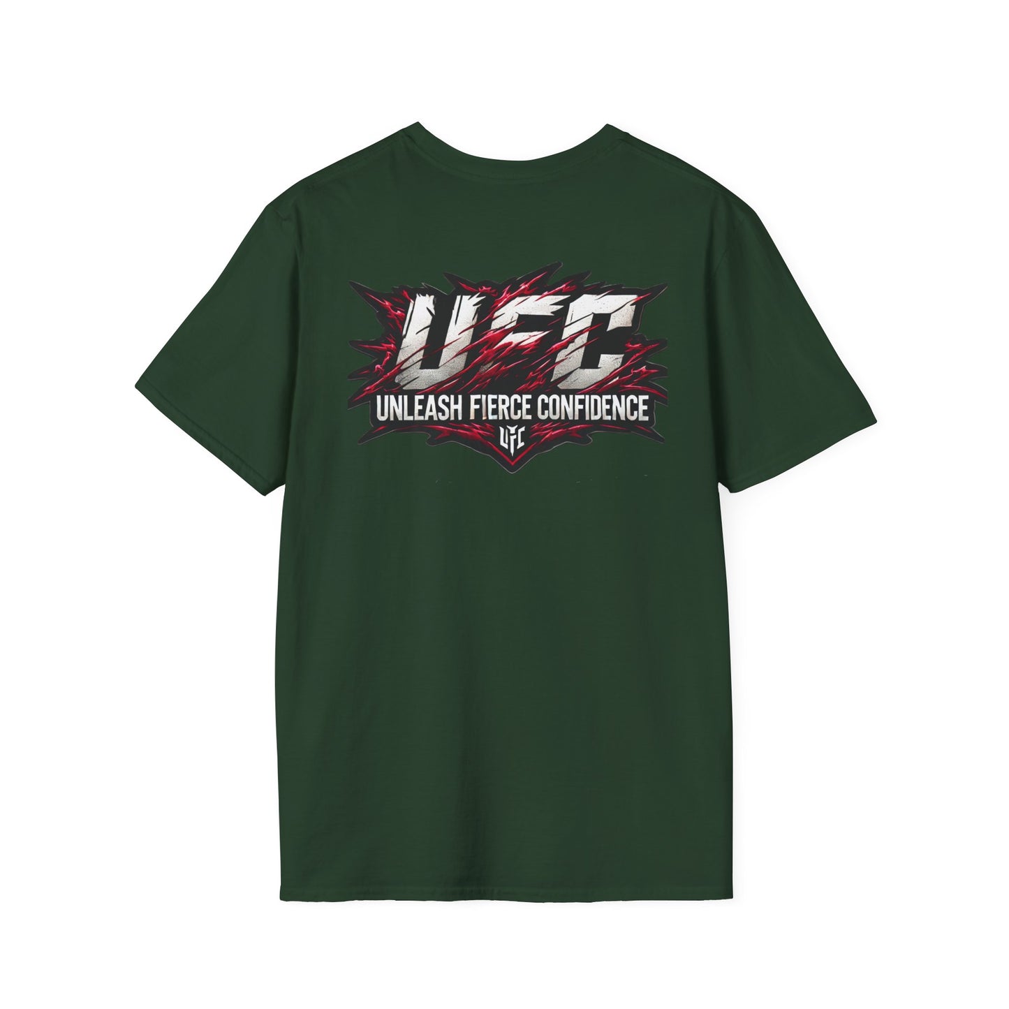 | - UFC T Shirt | Unleash Fierce Confidence | Motivational UFC Tee with Baki Anime Inspiration for Athletes - custom-made. perfect gift idea. Order yours now and stand out with this exclusive piece!