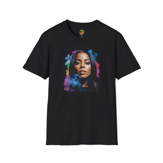 Aaliyah shirt | Timeless Tribute to the Princess of R&B | Memorial T-Shirt for Fans - High Quality Image