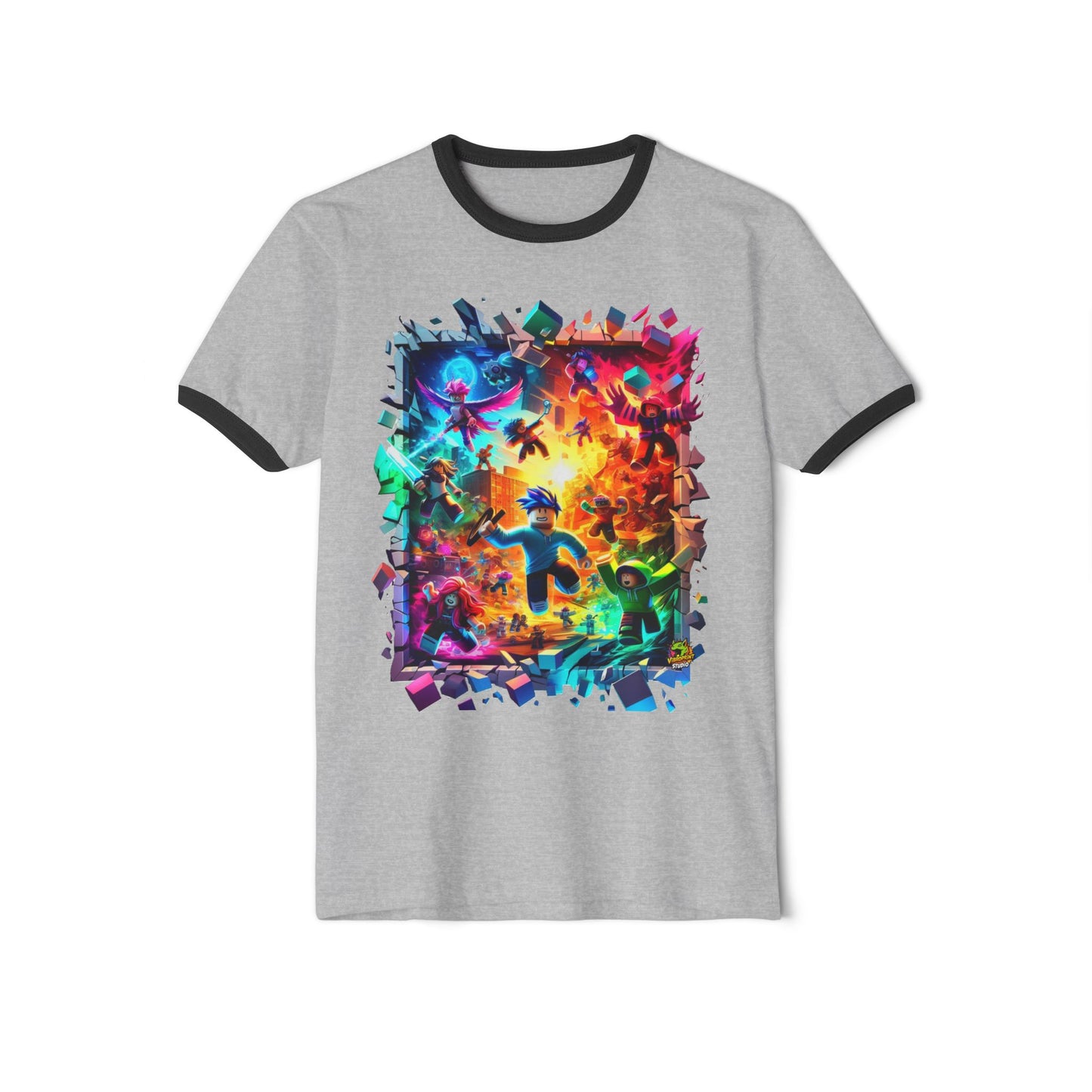 Roblox T Shirt for Kids, Teens & Adults | Roblox Adventure Tee | Roblox Gaming T Shirt - High Quality Image