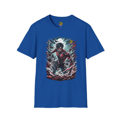 high-quality - Eren Yeager Titan’s Awakening Tee | Attack on Titan Shirt | Shingeki - custom-made. perfect gift idea. Order yours now and stand out with this exclusive piece!