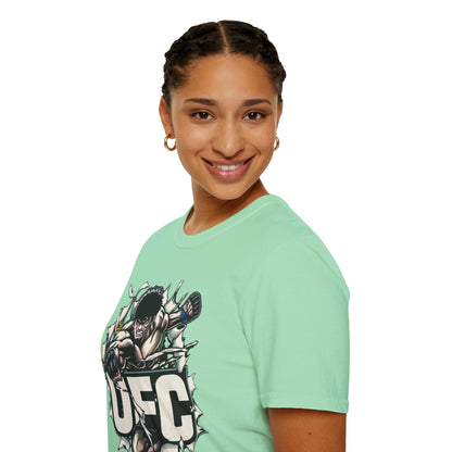 UFC T Shirt | Unleash Fierce Confidence | UFC Tee for Fitness Enthusiasts