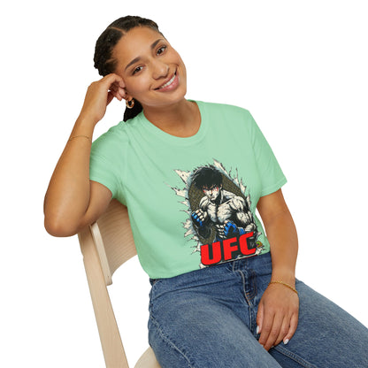 UFC T Shirt | Unleash Fierce Confidence | UFC Tee for Anime & Sport Lovers