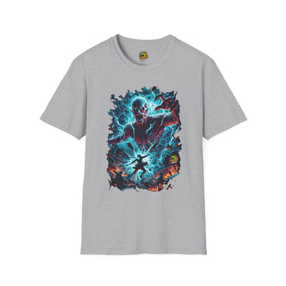 on - Eren Yeager Titan’s Wrath Unleashed Tee | Attack on Titan Shirt | - premium material. limited stock. Order yours now and stand out with this exclusive piece!