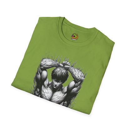 UFC T Shirt | Unleash Fierce Confidence | Motivational UFC Tee with Baki Anime Inspiration for Athletes