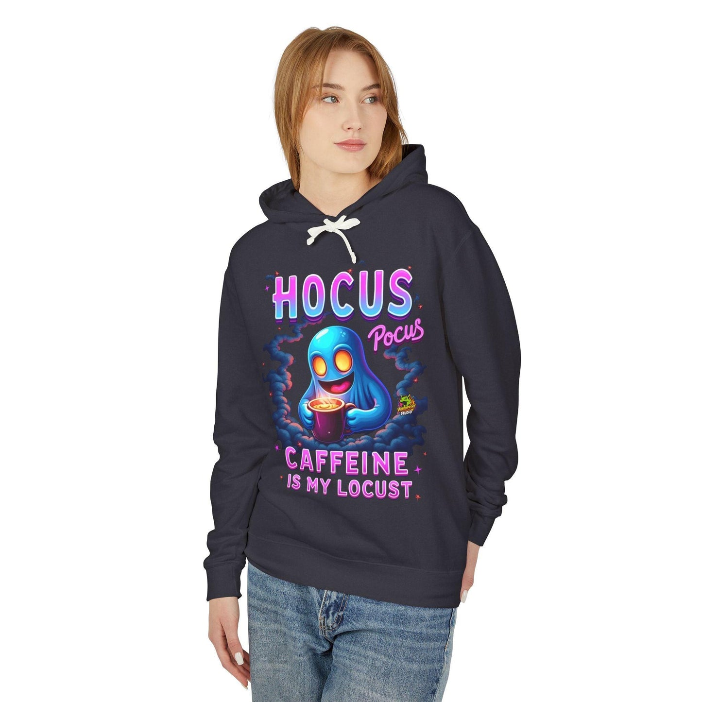 Hocus - Fall Hoodie | Hocus Pocus Hoodie | Retro 80s Neon | Spooky Season - custom-made. perfect gift idea. Order yours now and stand out with this exclusive piece!