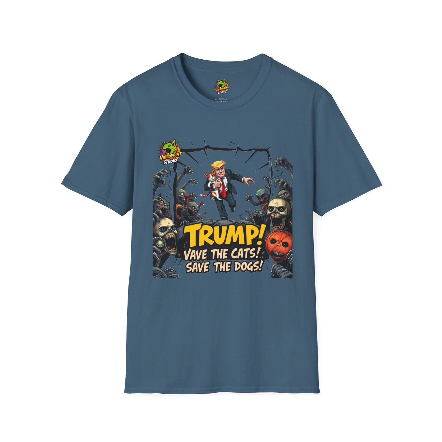 Shirt - They're Eating the Dogs Tee | Trump Election Meme T-Shirt | Satirical Political Shirt - premium material. limited stock. Order yours now and stand out with this exclusive piece!