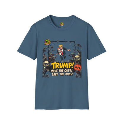 Shirt - They're Eating the Dogs Tee | Trump Election Meme T-Shirt | Satirical Political Shirt - premium material. limited stock. Order yours now and stand out with this exclusive piece!