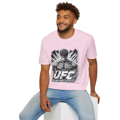 UFC T Shirt | Unleash Fierce Confidence | UFC Tee with Baki Anime T Shirt Motivation