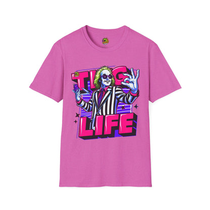 Beetlejuice - Beetlejuice Shirt | Thug Life Halloween Graphic Tee | Spooky Beetlejuice T-Shirt - premium material. limited stock. Order yours now and stand out with this exclusive piece!