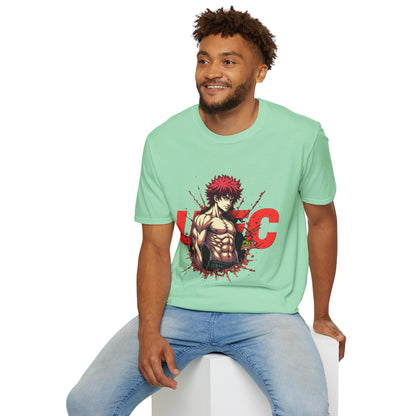 UFC T Shirt | Unleash Fierce Confidence | Motivational UFC Tee with Baki Anime T Shirt Influence