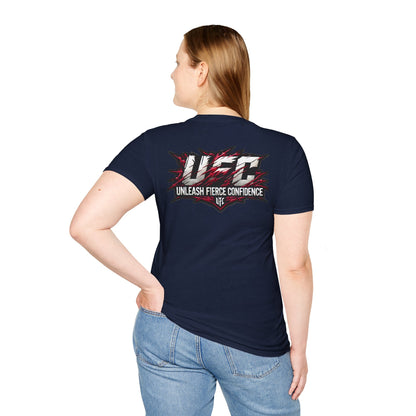 UFC T Shirt | Unleash Fierce Confidence | UFC Tee with Baki Anime Style