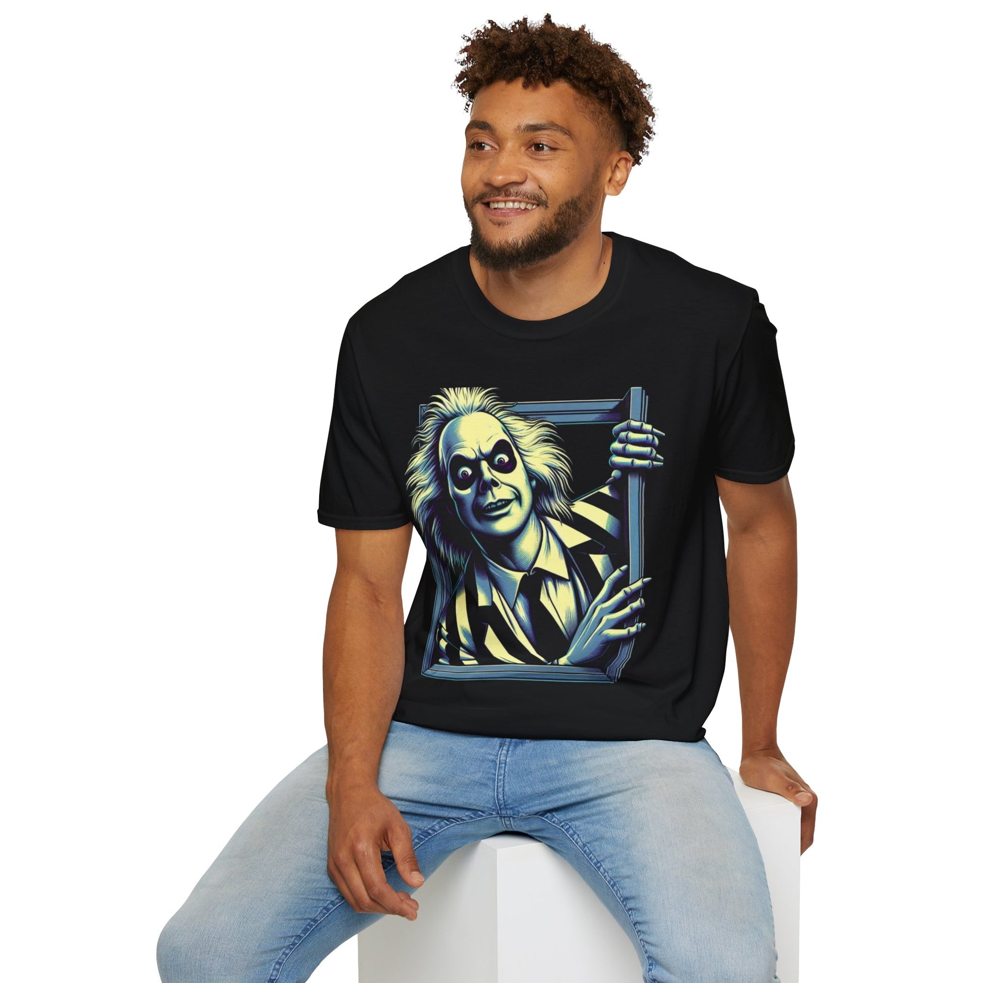 Halloween - Beetlejuice Shirt | Halloween Horror Comedy Tee | Classic Beetlejuice Graphic T-Shirt | Fun Halloween Clothing - premium material. perfect gift idea. Order yours now and stand out with this exclusive piece!