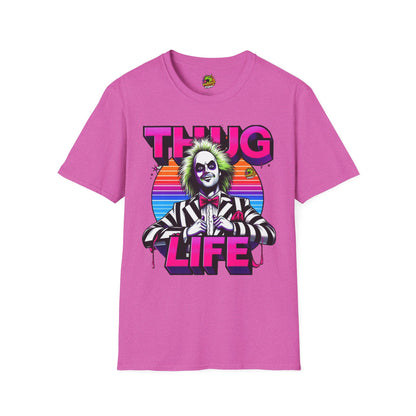 Funny - Beetlejuice Shirt | Thug Life Inspired T-Shirt | Halloween Horror Graphic Tee | Funny Beetlejuice Shirt - custom-made. perfect gift idea. Order yours now and stand out with this exclusive piece!