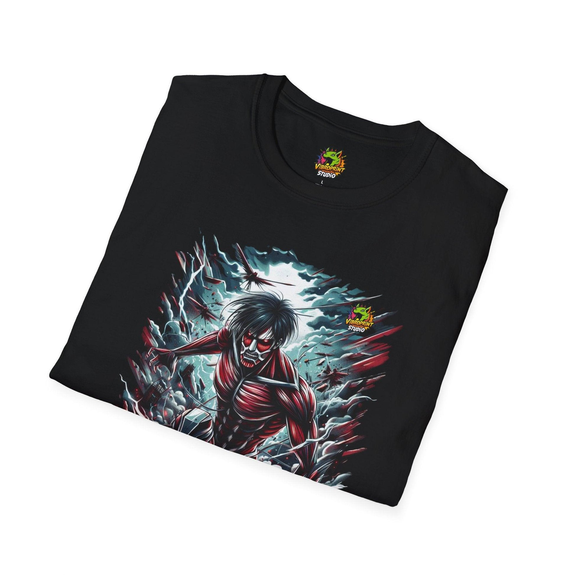 high-quality - Eren Yeager Titan’s Awakening Tee | Attack on Titan Shirt | Shingeki - custom-made. perfect gift idea. Order yours now and stand out with this exclusive piece!