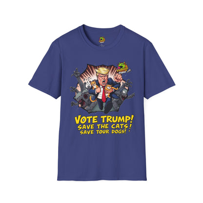 Funny - They're Eating the Dogs Tee | Trump Election Satire Shirt | Funny Political Graphic Tee - custom-made. limited stock. Order yours now and stand out with this exclusive piece!