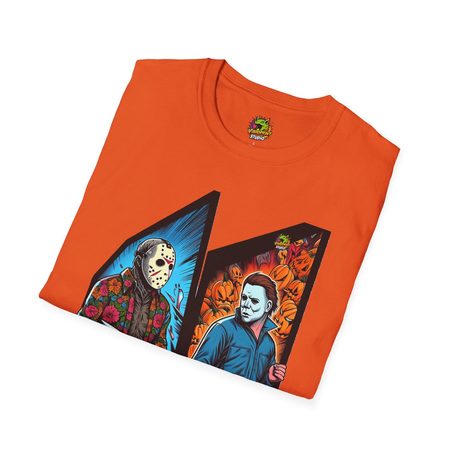 Jason Voorhees & Michael Myers Funny Halloween Shirt