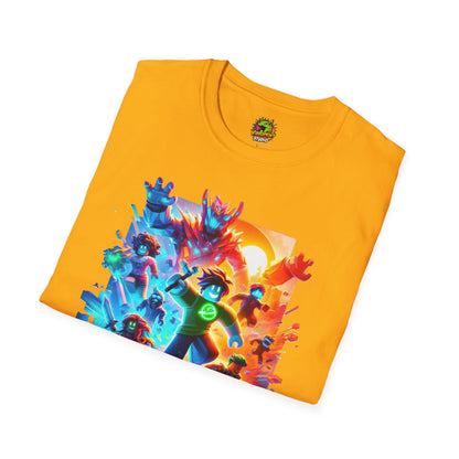 T-Shirt - Cool Roblox Kids T-Shirt | Roblox Gamer Tee for Boys & Girls | Roblox Graphic Clothing | Fun Gift for Roblox Fans - custom-made. perfect gift idea. Order yours now and stand out with this exclusive piece!