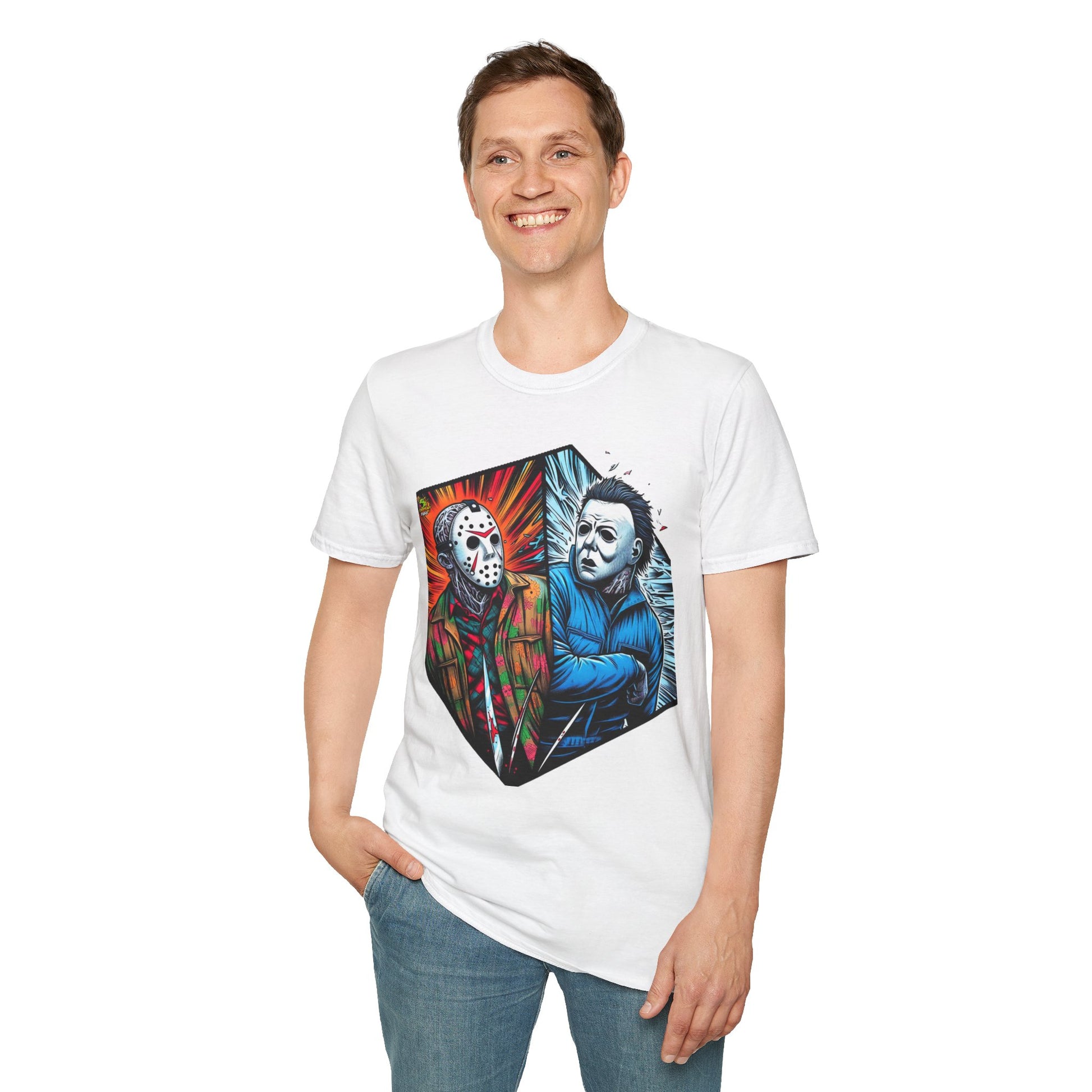 Jason - Funny Jason & Michael Myers Shirt | Halloween Horror T-Shirt - premium material. perfect gift idea. Order yours now and stand out with this exclusive piece!