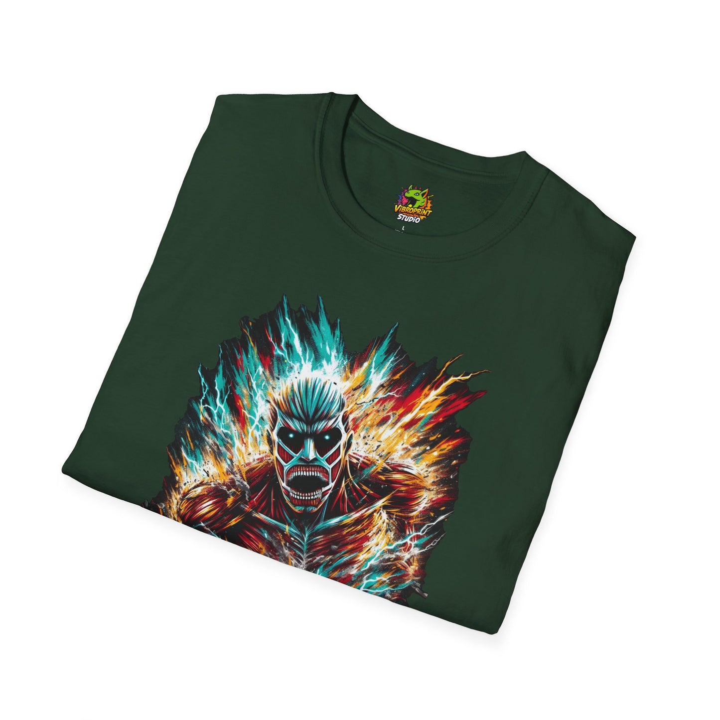 Eren Yeager Titan’s Power Tee | Attack on Titan Shirt | Shingeki no - VibroPrint Studio