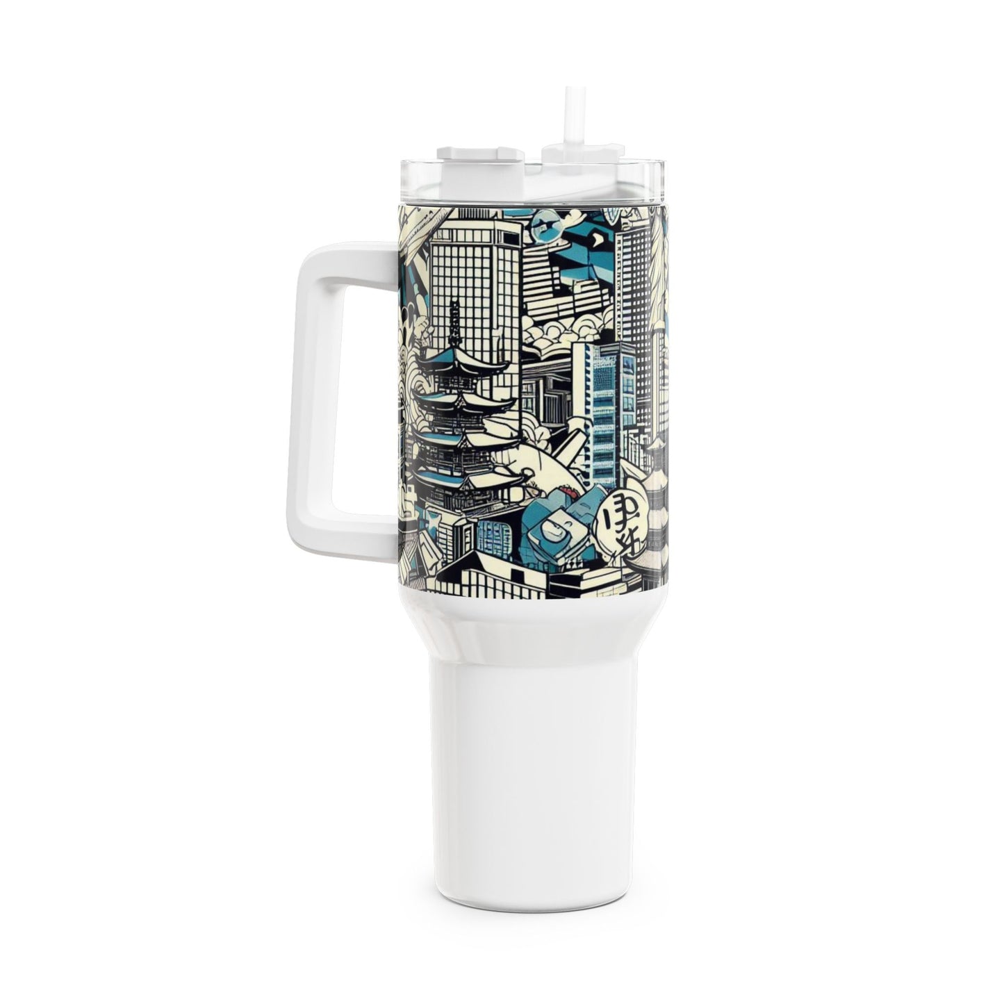 Comics - Stanley Tumbler | Comics and Anime Geek Drinkware | Colorful Cartoon Tumbler - premium material. limited stock. Order yours now and stand out with this exclusive piece!