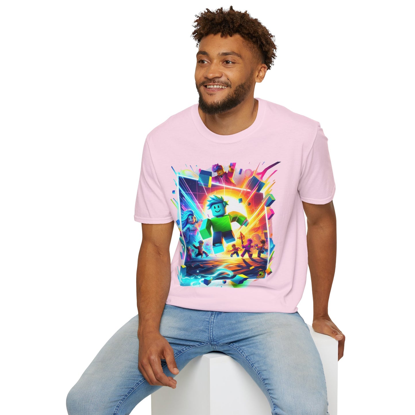 Roblox Avatar T-Shirt for Kids | Unique Roblox Graphic Tee | Roblox Gaming Merch | Cool Gift for Roblox Fans