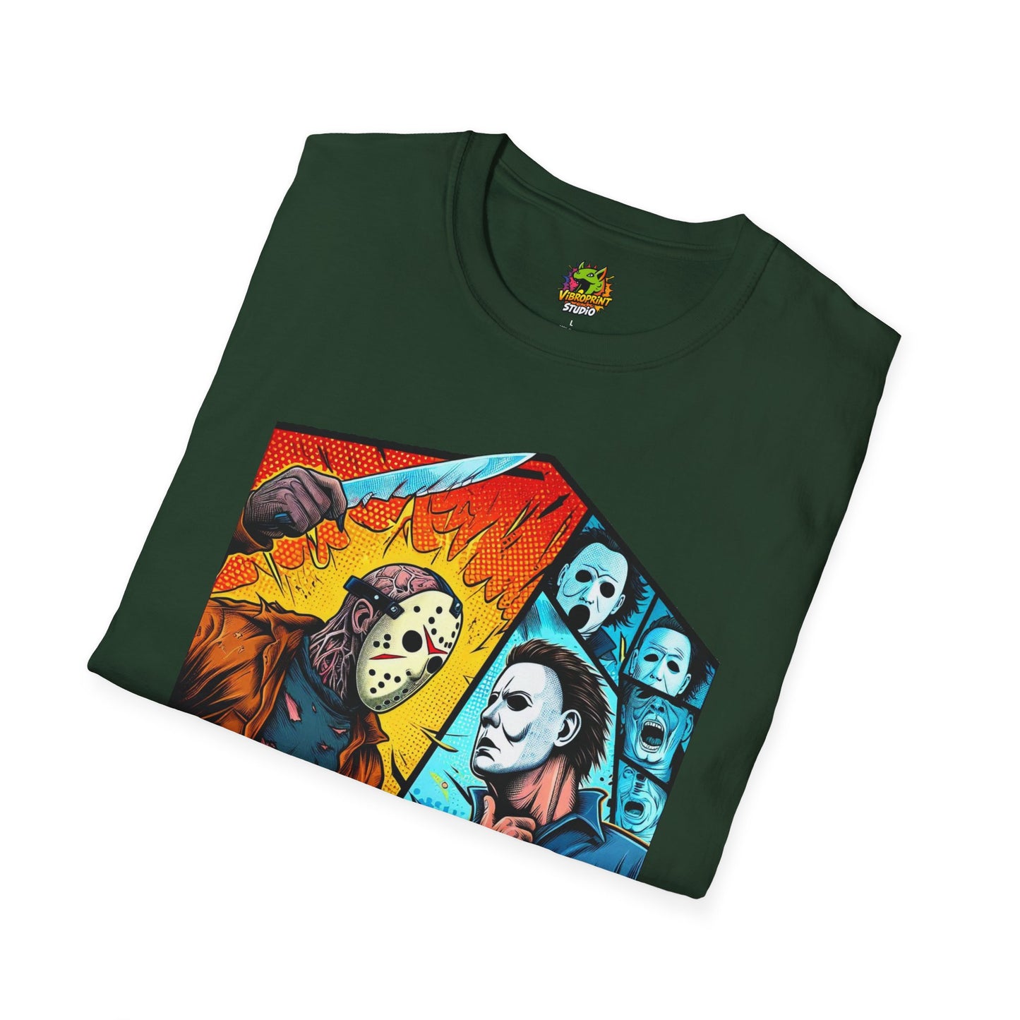 Michael Myers Vintage Shirt | Jason & Michael Halloween Tee