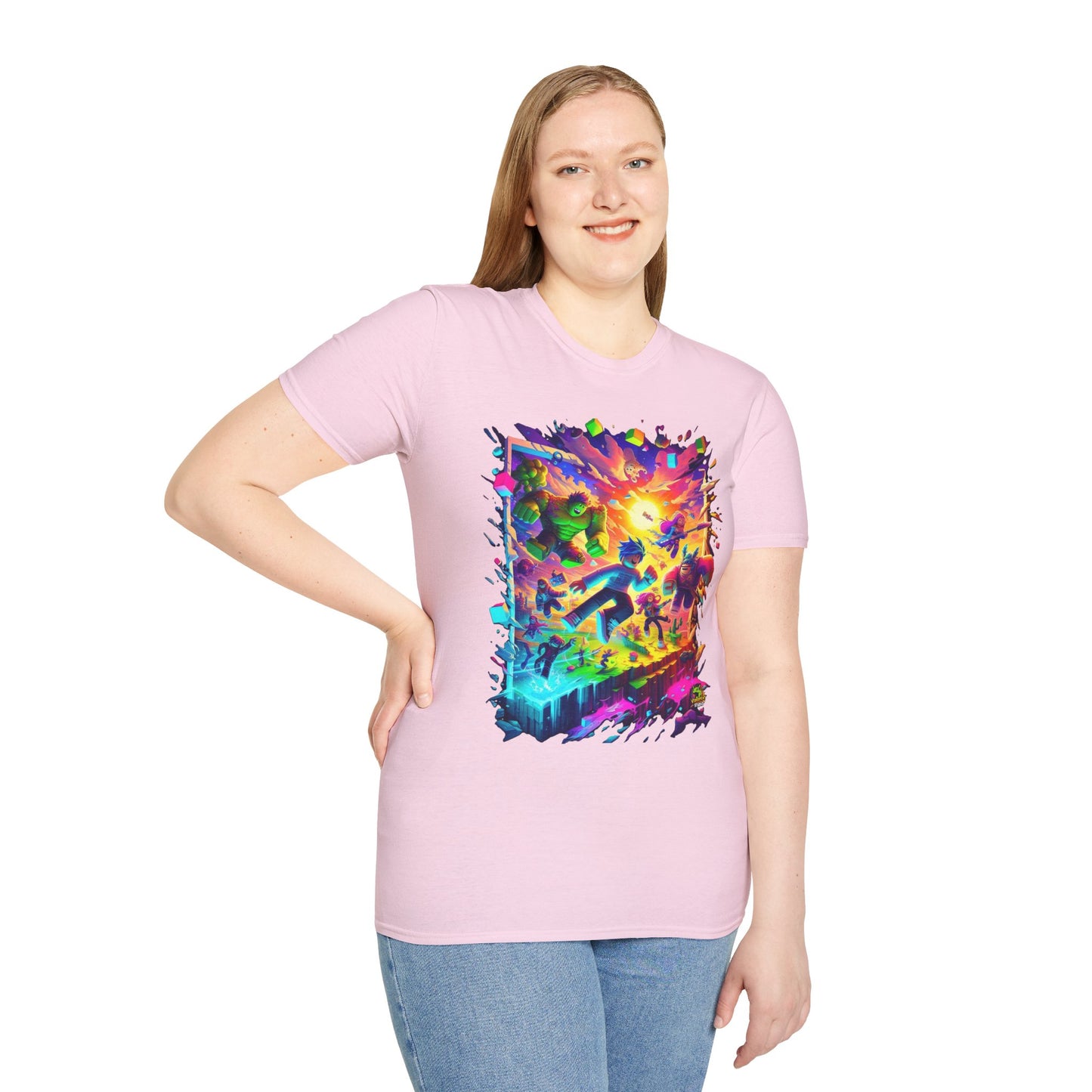 Unique Roblox T-Shirt for Boys & Girls | Roblox Gamer Shirt | Roblox Clothing for Kids | Roblox Avatar Graphic Tee