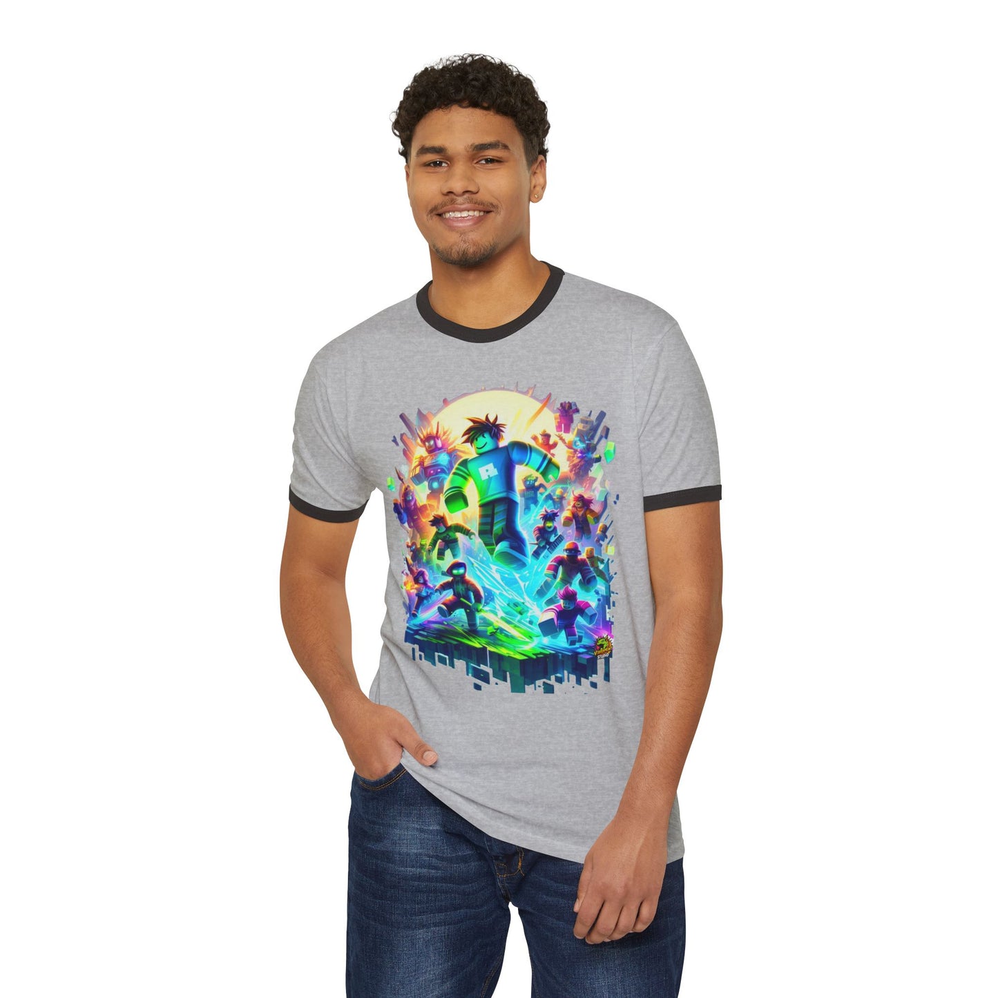 Roblox T Shirt for Gamers of All Ages | Roblox Adventure Tee | Roblox T Shirt - High Quality Image