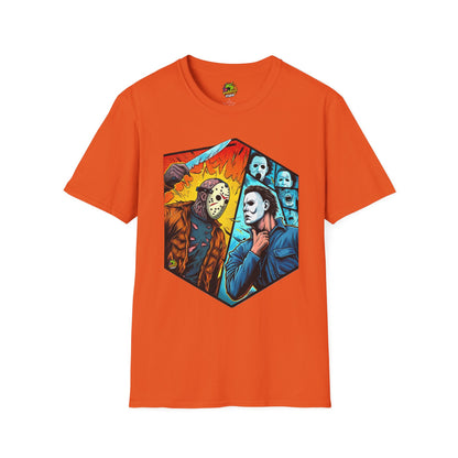 Halloween - Michael Myers Vintage Shirt | Jason & Michael Halloween Tee - premium material. perfect gift idea. Order yours now and stand out with this exclusive piece!